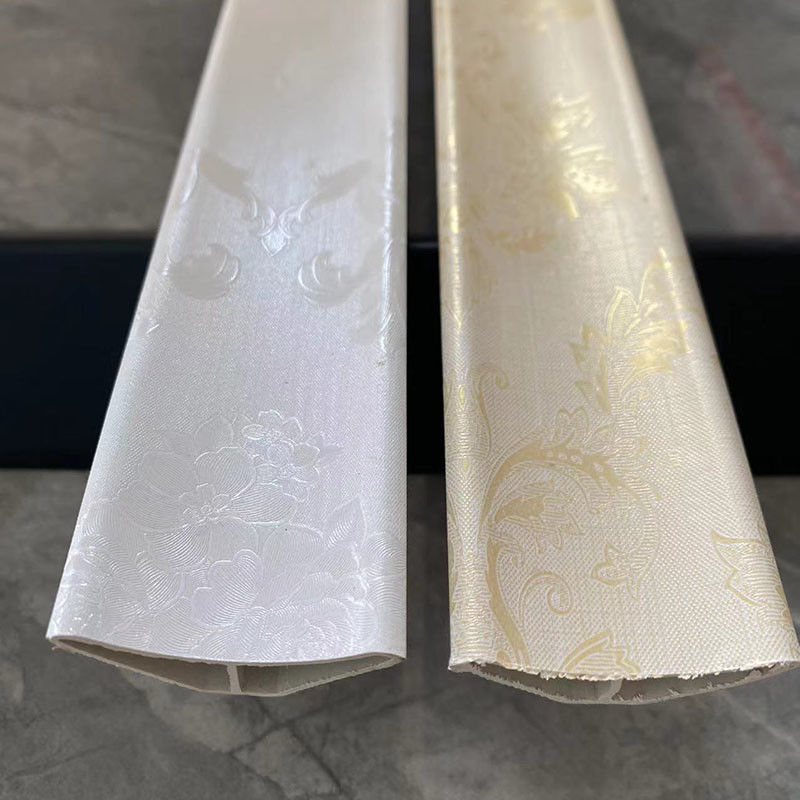 فيلا خطوط الديكور الأرضيات صفح PVC التفاف المجلس 500g / م